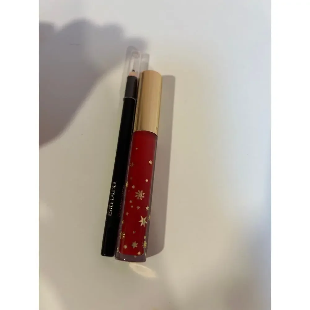 Estee Lauder Eyeliner & Liquid Lipstick Bundle
